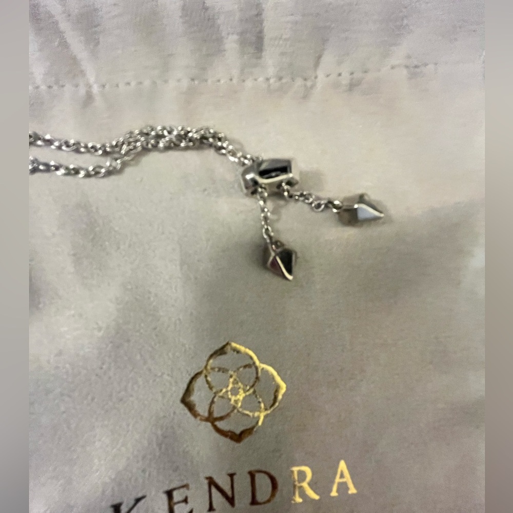 Kendra Scott silver adjustable chain bracelet - Picture 3 of 4